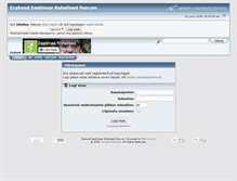 Tablet Screenshot of foorum.erakond.ee
